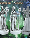 Sorcerer Aurora - 3d Printed Miniature by Ravi (RKS3D)