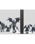 Gargoyles - 3d printed Miniature by Great Grimoire