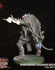 Nunxor Kilcrath, Dragonborn Warlock - 3d Printed Miniature by Crippled God Foundry