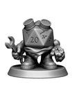 D20 Heroes - 3d Printed Miniature Sculpted by Minitaurus