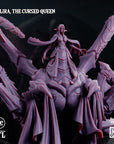 Allira the Cursed Queen - 3d Printed Miniature by Big Bad Evil Guys