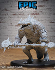 Crocodile Champion - 3d Printed by Epic Miniatures