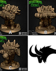 Beastorkk Wargrunts Ranged Pack - Beastorkk Cabal - 3d Printed Miniature by Battle Yak Miniatures