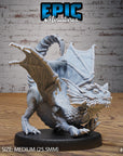 Blue Dragon Wyrmling - 3d Printed by Epic Miniatures