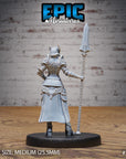 Knight Lady Gisella - 3d Printed by Epic Miniatures