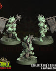 Goblin King's Guard - 3d Printed Miniature by Crippled God Foundry