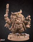 Owlfolk Artificer / Blacksmith - 3d Printed Miniature by Bite the Bullet