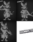 Rabbit Rogue Archer - 3d Printed Miniature by Goon Master Games