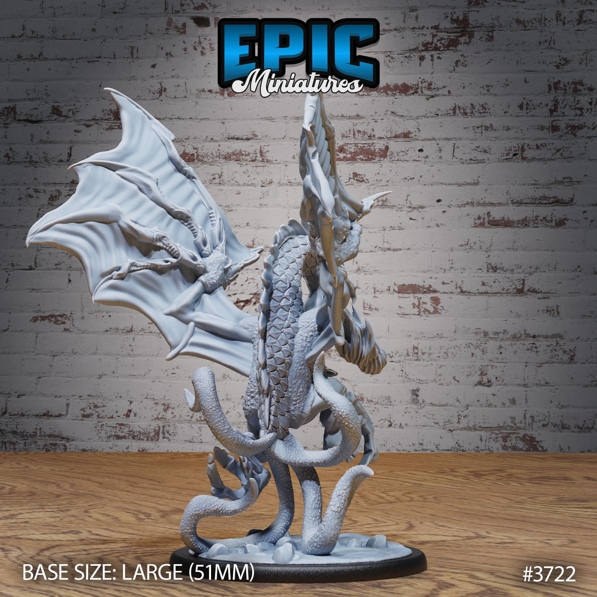 Eldritch Wyvern - 3d Printed by Epic Miniatures