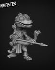 Gecko Warriors - 3d Printed Miniature by Goon Master Games