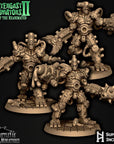 Wargast Gallowglass - Blightergast Reanimators - 3d Printed Miniature by Battle Yak Miniatures