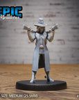 Female Sheriff - 3d Printed Miniature