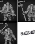 Elephant Warrior - Hammer - 3d Printed Miniature by Goon Master Games