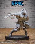 Horse Folk Knight - 3d Printed by Epic Miniatures