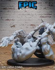 Naga Sorcerer - 3d Printed Miniature Sculpted by Epic Miniatures