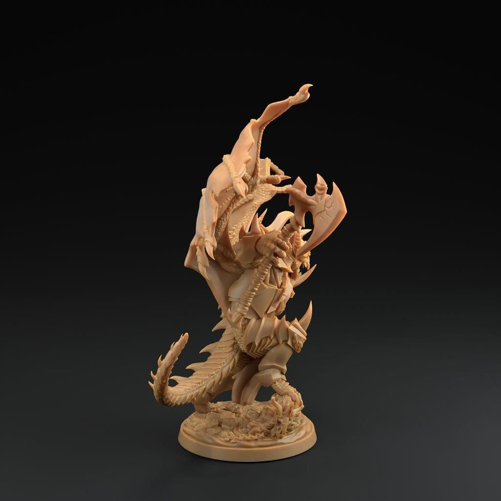 Fiendblood Blasphemer Fiends of Incandriox - 3d Printed Miniature by Dragon Trappers Lodge