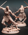 Hali Brookes, Water Elemi Rogue - 3d Printed Miniature by DM Stash