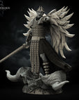 Jarek, Angelic General - 3d Printed Miniature by Stormborn Collectibles