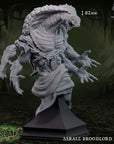 Ssrall Broodlord BUST - 3d Printed Miniature by Mammoth Factory