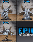 Planetar Angel - 3d Printed Miniature Sculpted by Epic Miniatures