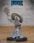 White Priest - 3d Printed Miniature Sculpted by Epic Miniatures