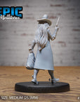 Female Sheriff - 3d Printed Miniature