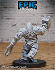 Dark Dwarf - 3d Printed Miniature Sculpted by Epic Miniatures