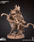 Dragonborn Ranger - 3d Printed Miniature sculpted by Bite the Bullet