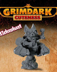 Nekrokart - 3d Printed Grimdark Cuteness Chibi Miniature