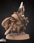 Harengon Warrior - 3d Printed Miniature by Bite the Bullet