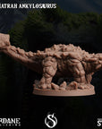 Armatrah Ankylosaurus - Dino Domination - 3d Printed Miniature Sculpted by Sordane Publishing