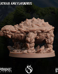 Armatrah Ankylosaurus - Dino Domination - 3d Printed Miniature Sculpted by Sordane Publishing