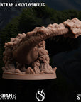 Armatrah Ankylosaurus - Dino Domination - 3d Printed Miniature Sculpted by Sordane Publishing