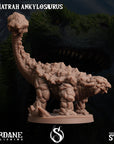 Armatrah Ankylosaurus - Dino Domination - 3d Printed Miniature Sculpted by Sordane Publishing