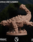 Armatrah Ankylosaurus - Dino Domination - 3d Printed Miniature Sculpted by Sordane Publishing