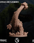 Armatrah Ankylosaurus - Dino Domination - 3d Printed Miniature Sculpted by Sordane Publishing