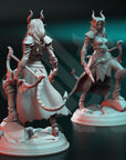 Elkava of the Sixth - Deception Huntress - 3d Printed Miniature by DM Stash