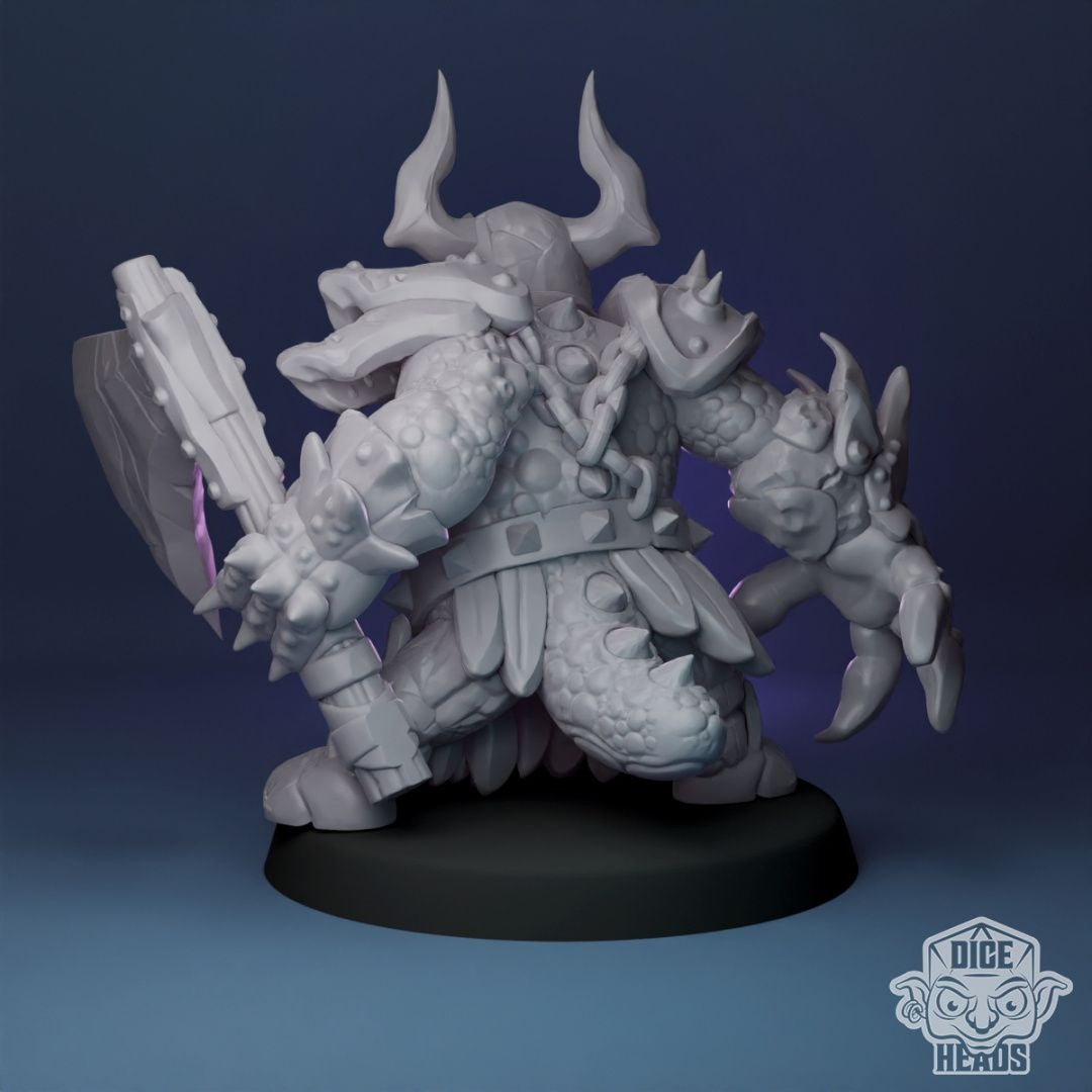 Undead Tuskors - 3d Printed Miniature by DiceHeads