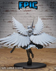 Planetar Angel - 3d Printed Miniature Sculpted by Epic Miniatures