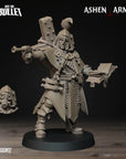 a toy figurine of a man with a gun