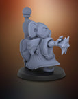 Mouse Wizard - 3d Printed Miniature by DiceHeads