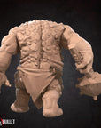 Cave Troll - Bullet Rings - 3d Printed Miniature by Bite the Bullet