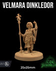 Velmara Dinkledor - 3d Printed Miniature by Dragon Trappers Lodge