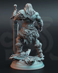 Oovur, Colossal Wastewalker Barbarian - 3d Printed Miniature by DM Stash