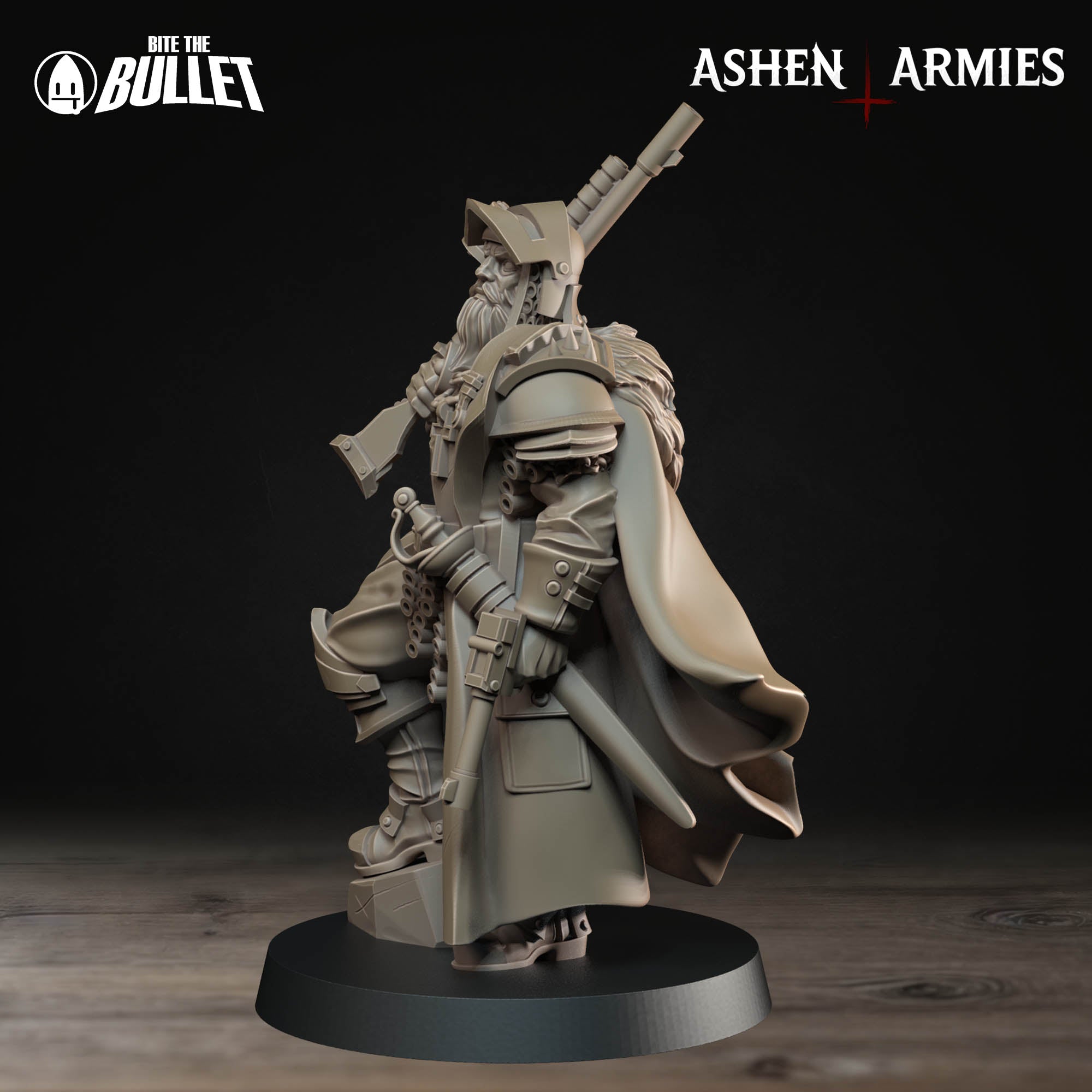 a statue of a man with a sword