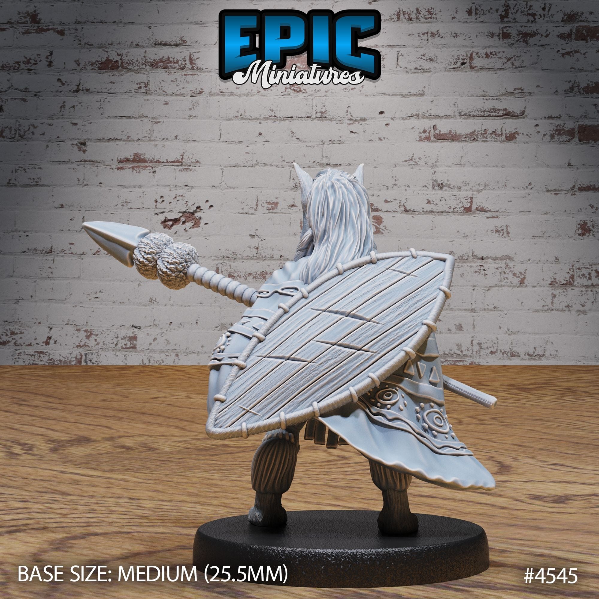 Beast Folk Tribe - 3d Printed Miniature Sculpted by Epic Miniatures