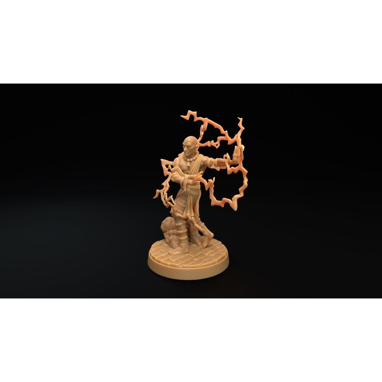 Jetsun, the Cleanser - 3d Printed Miniature by Dragon Trappers Lodge