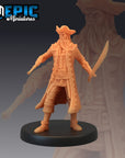 Pirate Captain - 3d Printed by Epic Miniatures