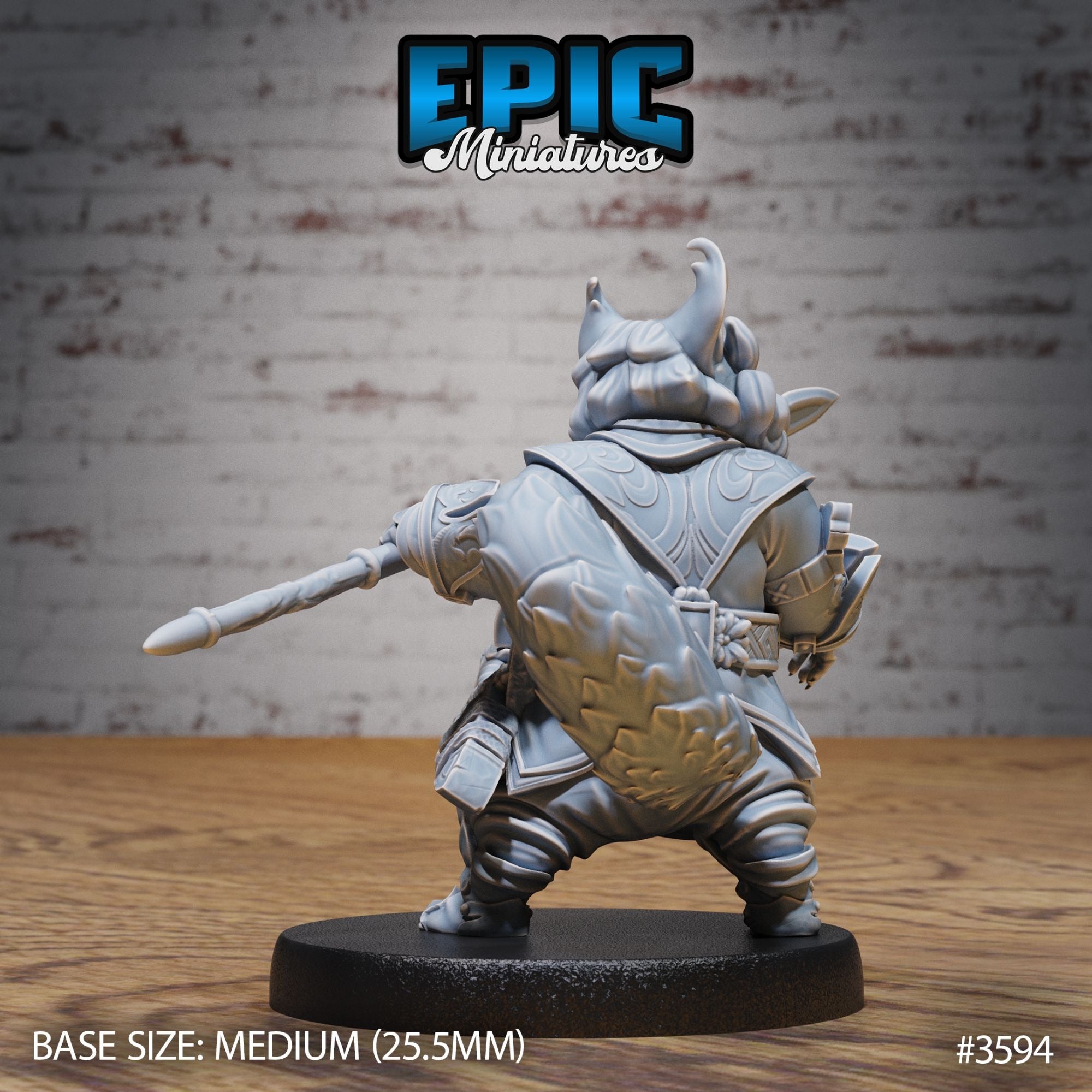 Eastern Cat Folk - 3d Printed by Epic Miniatures