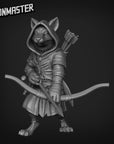 Red Fox Archer - 3d Printed Miniature by Goon Master Games